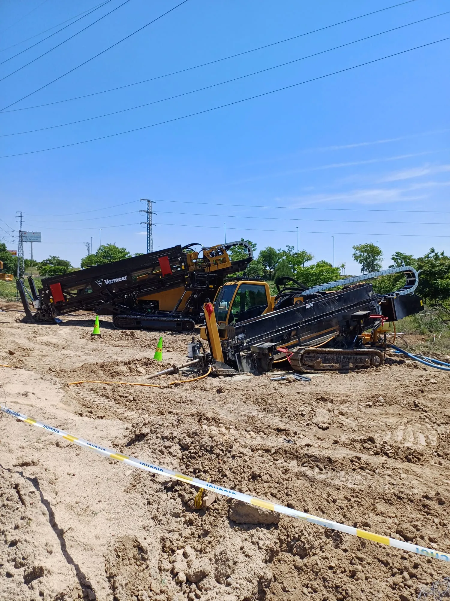 Canalización fibra óptica Barcelona