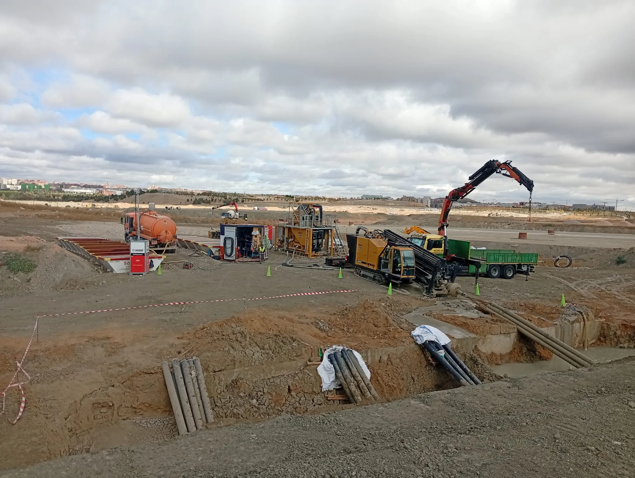 Hinca de Tubería de Hormigón